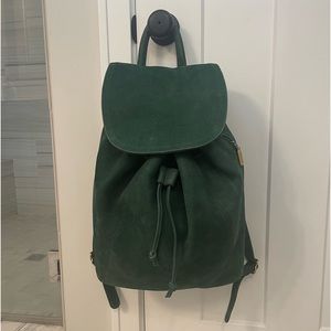 Coach Vintage 4931 Sonoma Pine Nubuck Leather Drawstring Bucket backpack bag